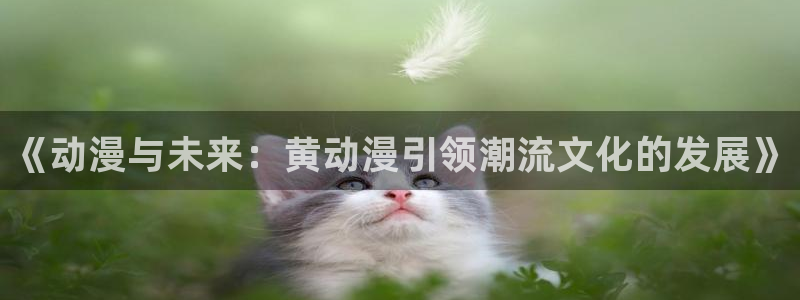 age动漫官网网址：《动漫与未来：黄动漫引领潮流文化的发展》