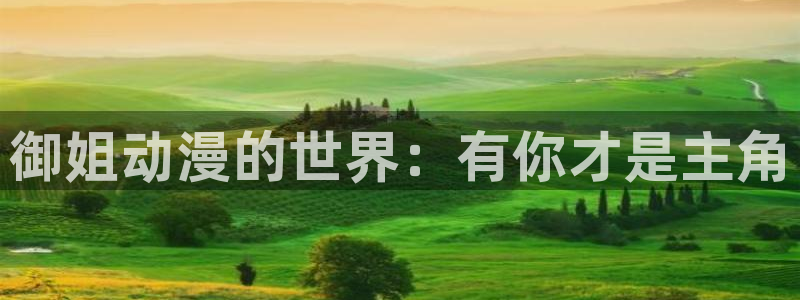 在线动画动漫下载age动漫：御姐动漫的世界：有你才是主角